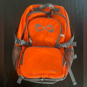 Nfinity backpack orange used maybe once